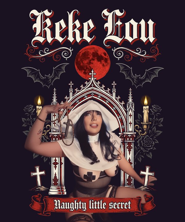 Keke Lou nun merch design